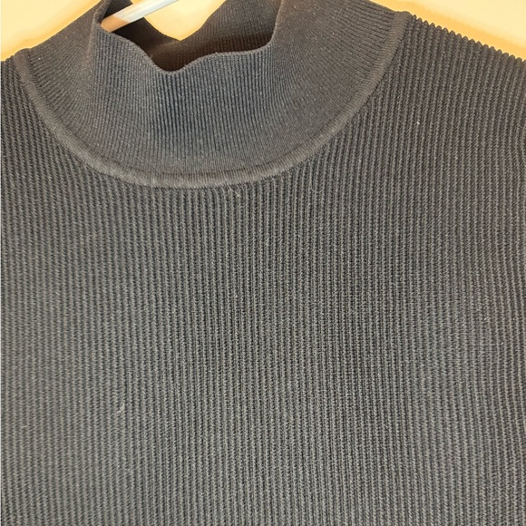 Babaton XL sculpt knit crop sleeveless mock neck - Picture 6 of 6